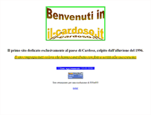 Tablet Screenshot of il-cardoso.it